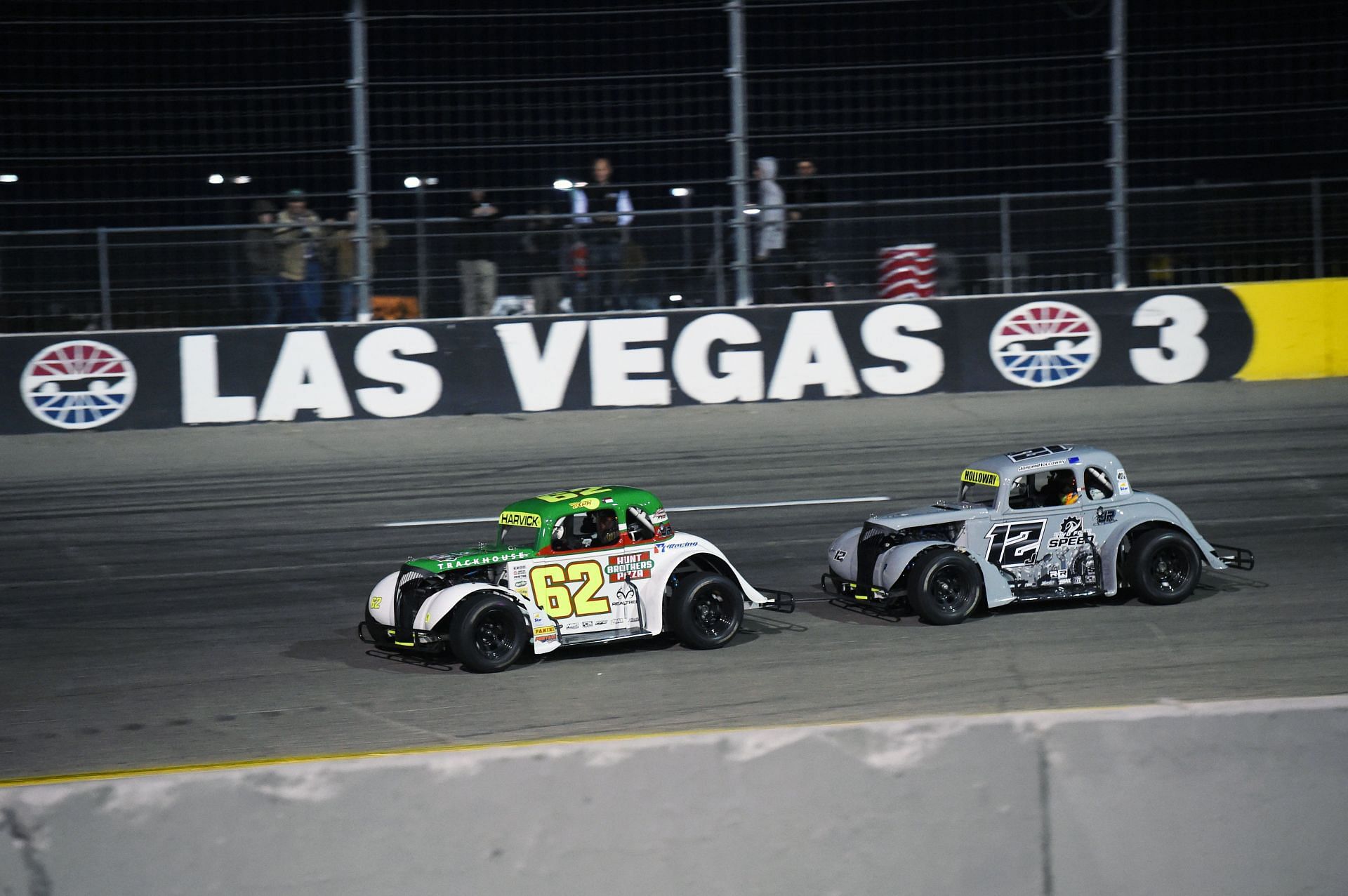 Keelan Harvick (#62) leads during the 2024 Star Nursery Classic in Las Vegas. Source: Getty